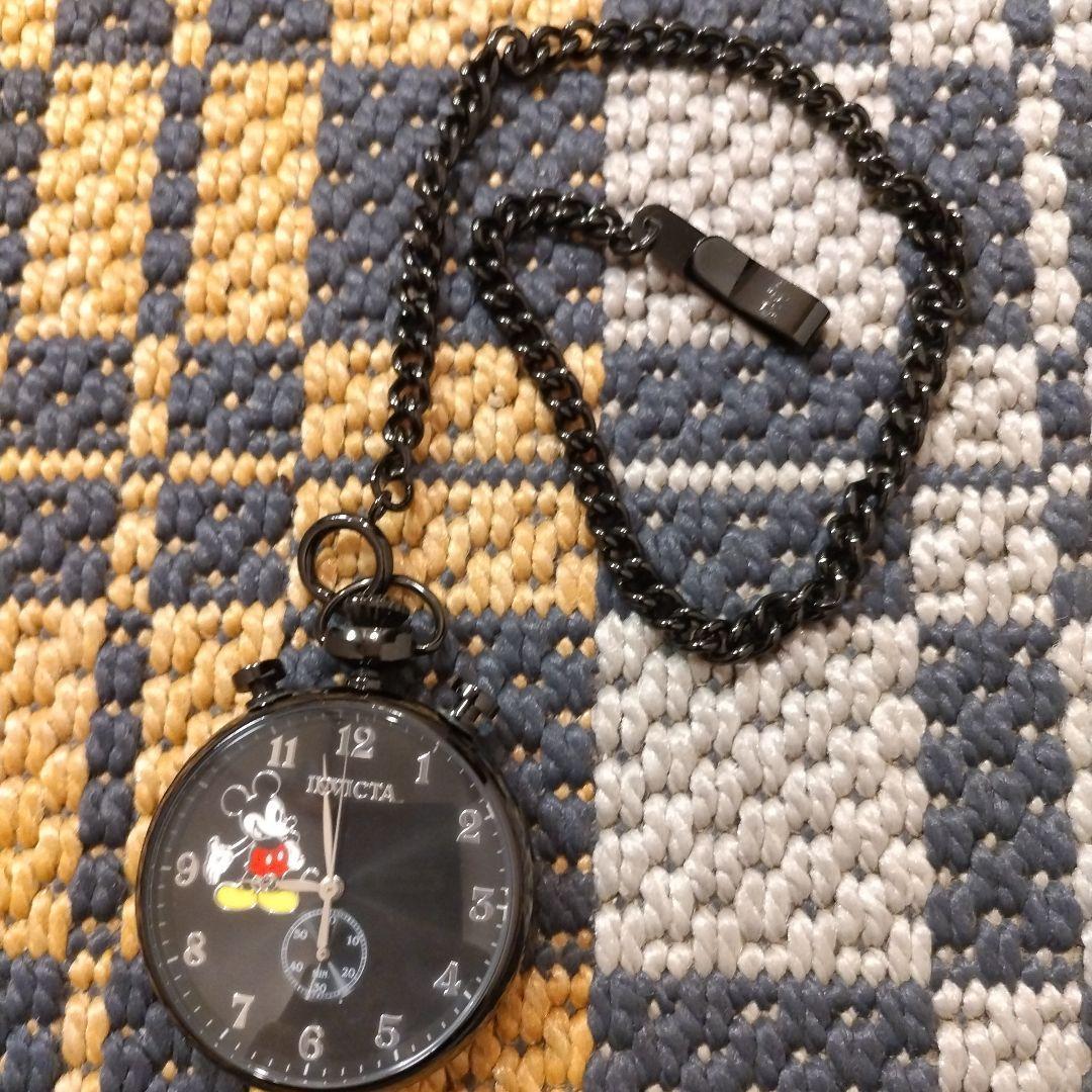 Used INVICTA Mickey Mouse Pocket Watch Disney