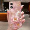 Für Cubot P60 Hülle 2022 Silikon Weiches TPU Jelly Handyhülle Für CubotP60 Cover Luxus Mode Schmetterling Blume Klare Bumper Hülle