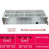 Stainless Steel Electric Food Warming Table - Multi-Functional Countertop Heater for Soups & Dishes.