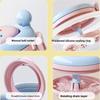 Portable Invisible Braces Storage Case Teeth Care Manual Centrifugal Cleaning Denture Bath Box Double Seal