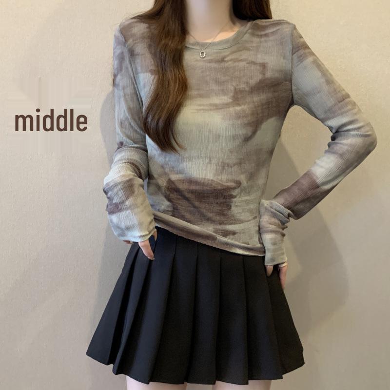 Plus Size Slim Fit Sun Protection Long Sleeve Shirt - Summer Base Layer XL