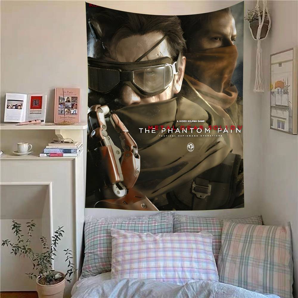Metal Gear Solid MGS Hanging Bohemian Tapestry Bohemian Wall Tapestries Mandala Cheap Hippie Wall Hanging