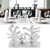 Coral Napkin Holder Iron Art Vertical Napkin Holder Multifunction Metal Napkin Holder Desktop Storage Rack for Bar Hotel