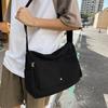 4-Color Large Capacity Canvas Crossbody Hobo Bag - Durable, Adjustable, Trendy Sling