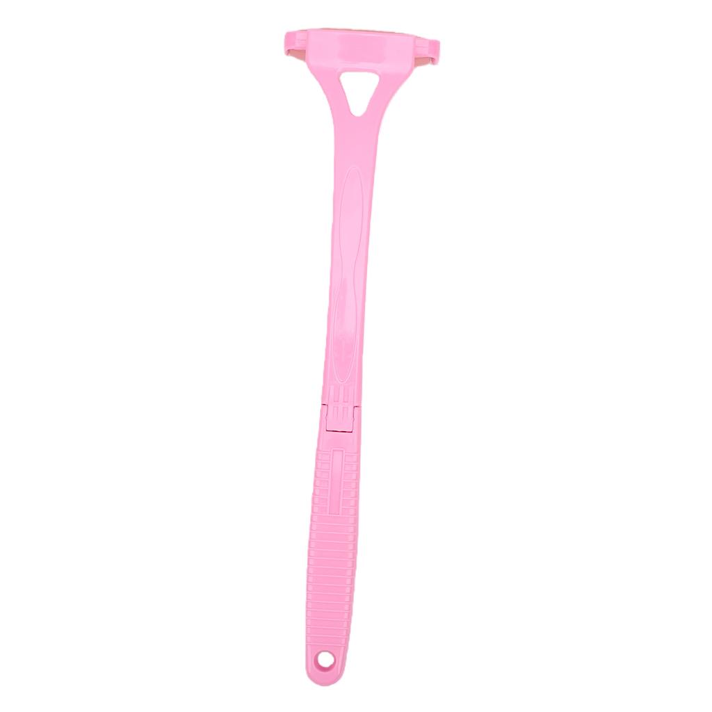 Pink Foldable Long Handle Lotion Applicator Cooling Rollers Back Lotion Applicator Massage with Replacement Roller