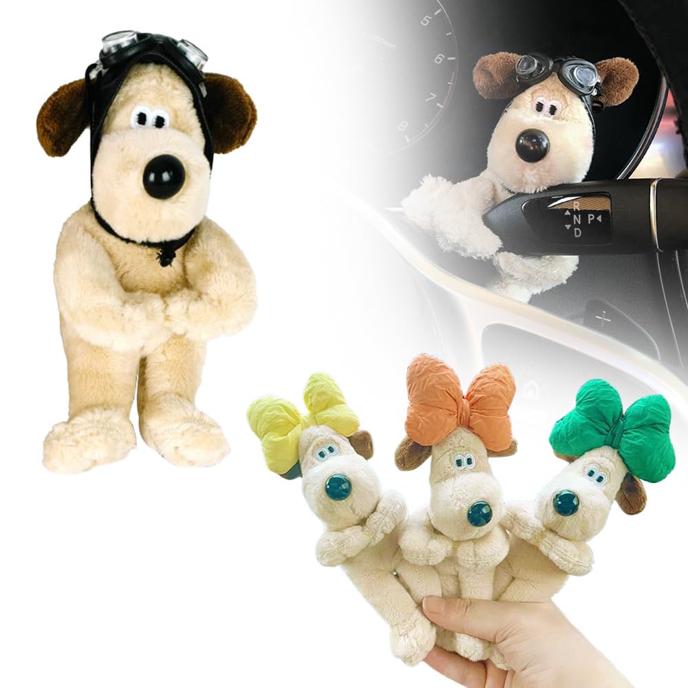 

Car Decoration Dog 2023 New Cute Car Plush Doll Wiper Shift Handle Premium Personality