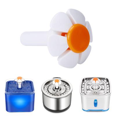 Fontana per gatti dei cartoni animati, ugello di ricambio per fiori, testa rotonda cubica per cani, distributore di acqua per animali domestici, accessori