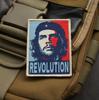 Che Guevara Cuban Revolutionary Leader Weaving Mark Velcro Personality Morale Badge Armband REVOLUTION Pack Badge