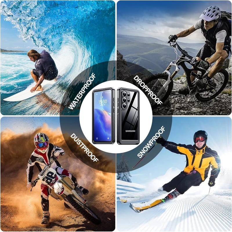 IP68 Wasserdichte Hülle für Samsung S26 Ultra S25 S24 Ultra Plus A57 A37 Vollkörper Schutzhülle Schwimmen Unterwasser Tauchen Fundas Ohne Stift