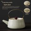 Qiwei Ru Kiln Ceramic Kung Fu Tea Set
