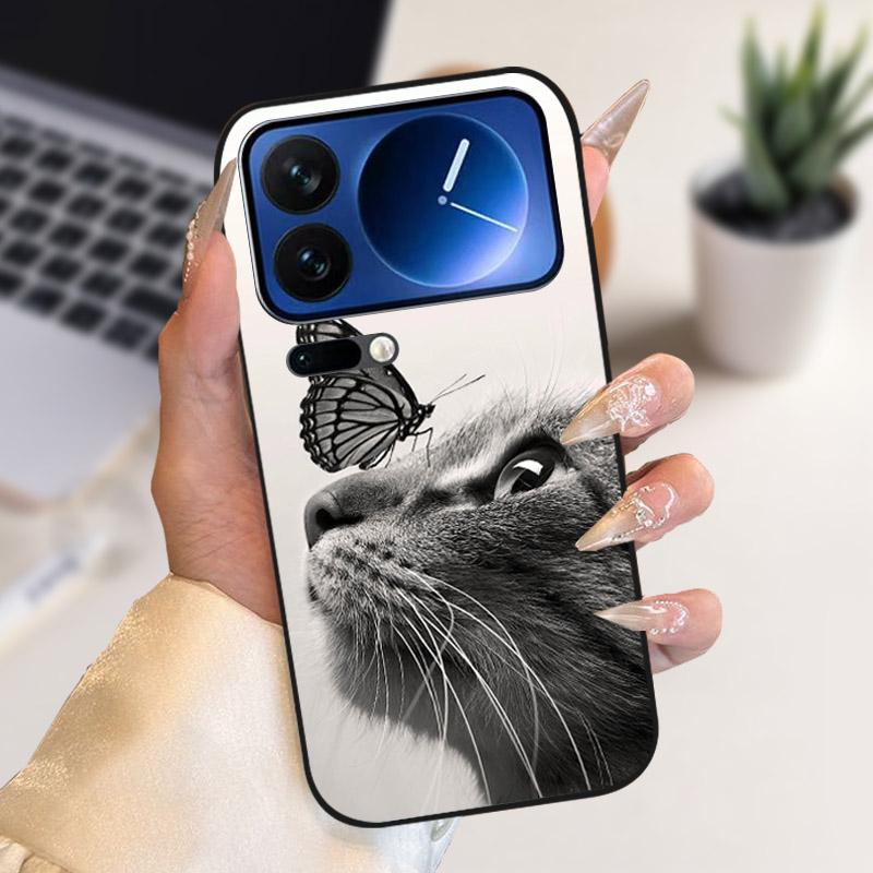 For Xiaomi 17 Pro Max 17Pro Case Shockproof Silicone Soft TPU Back Cover For Xiaomi Mi 17ProMax Phone Casing Anti Drop Fundas