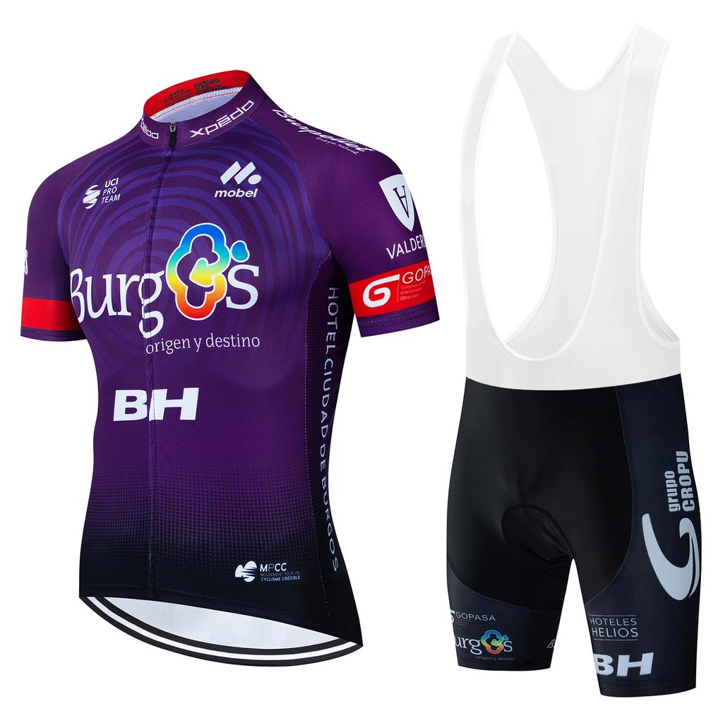 Summer Short-Sleeved Cycling Suit Breathable Men'S And Women'S Cycling Shirts Cycling Tops And Pants Kuqi