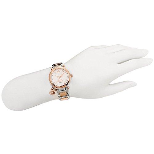 Vivienne Westwood Orb 32mm Quartz Watch In White, Rose Gold, and Silver (VV006WHWH) [Parallel Import]