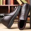 Winter plush warm plush high-top leather shoes men's shoes cotton shoes non-slip overalls men's shoes