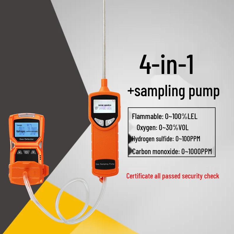 Aidekes ADKS-4 Explosion-Proof Four-in-One Portable Gas Detector for Toxic and Harmful Gases