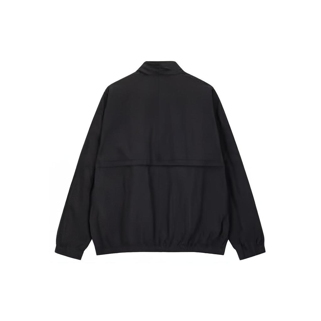Calvin Klein Jaqueta Outdoor Corta-Vento Bordada Unisex Casaco Exterior Céu-Preto J400284-BEH