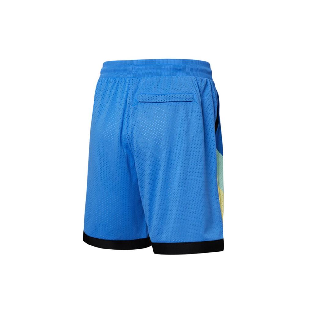 Puma Scholarship Breathable Contrast Sports Shorts Men Bottoms Blue 532098-01