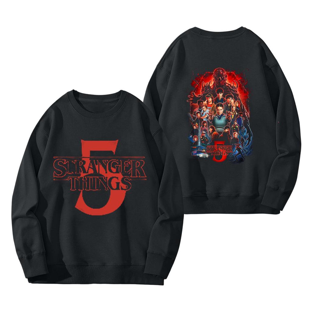 Women's Fashionable And Casual Long Sleeve Round Neck Printed Sweatshirt