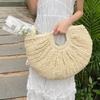 Summer Ethnic Style Straw Handbag for Women - Stylish Woven Beach Vacation Tote