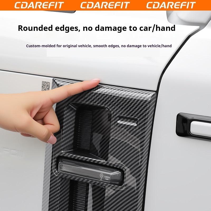 For Chery iCAUR Super V23 Leaf Panel Scratch-Resistant Protective Cover iCAUR V27 Car Leaf Panel NFC Protective Cover  Accessory