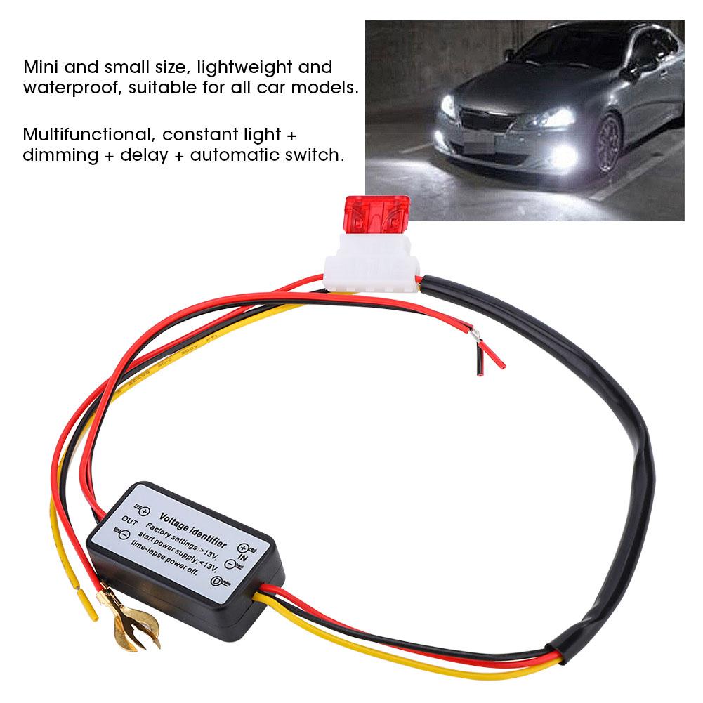 Multifunctional LED Daytime Running Light Controller Dimmer Delay Control Switch Module