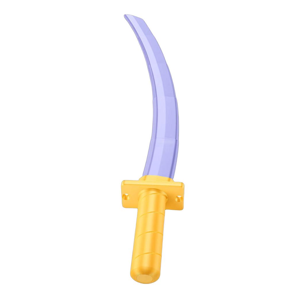 3D Printed Purple Cosplay Sword Cosplay Costume Sword Prop for Anime Enthusiasts