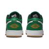 Air Jordan 1 Low SE GS Christmas Kids Sneakers Green Malachite Black DQ8421-300