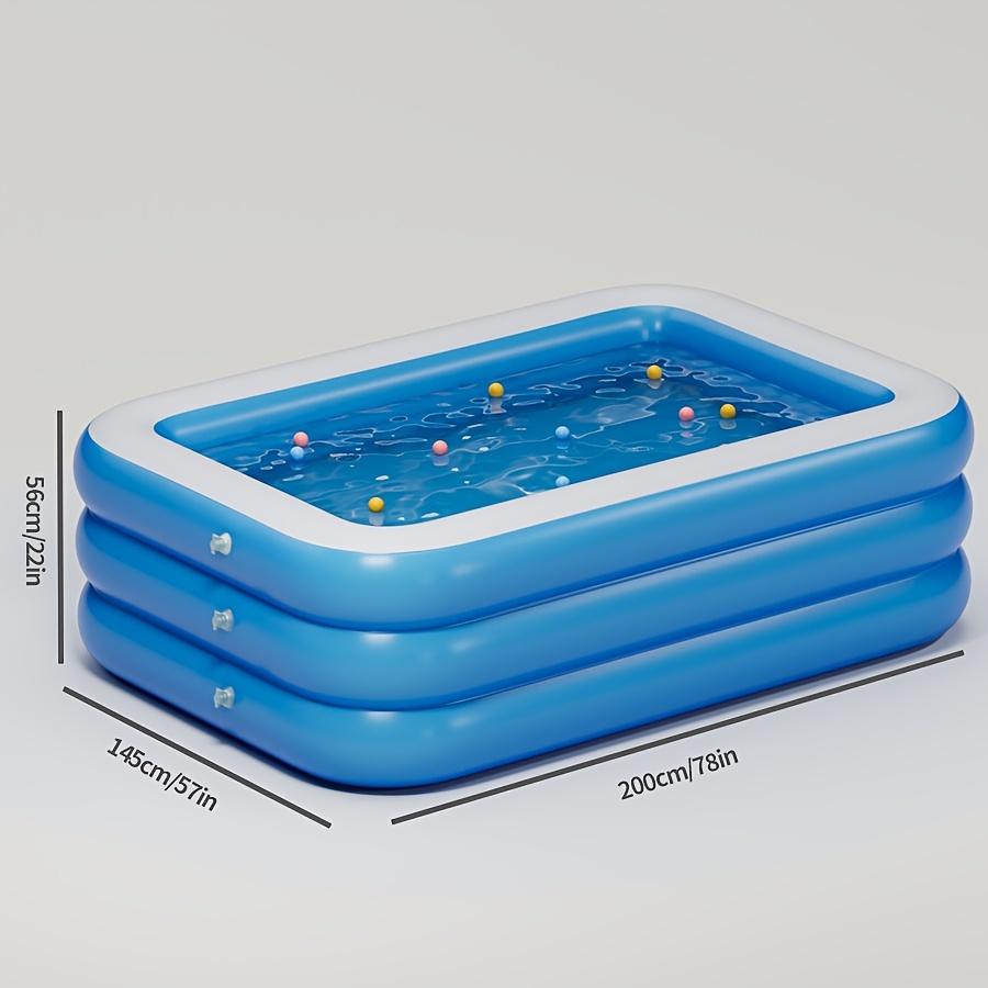 Inflatable Swimming Pool for Yard, Lawn Garden, Large Foldable  Summer Water Play Pool , MultiFunctional Outdoor Portable Pool