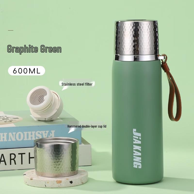 OLOEY Portable Stainless Steel Insulated Sports Water Bottle