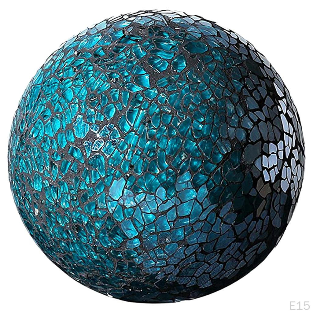 -Ball Balls Set Centerpieces Bowls 8cm Glass for Coffee Table Decor