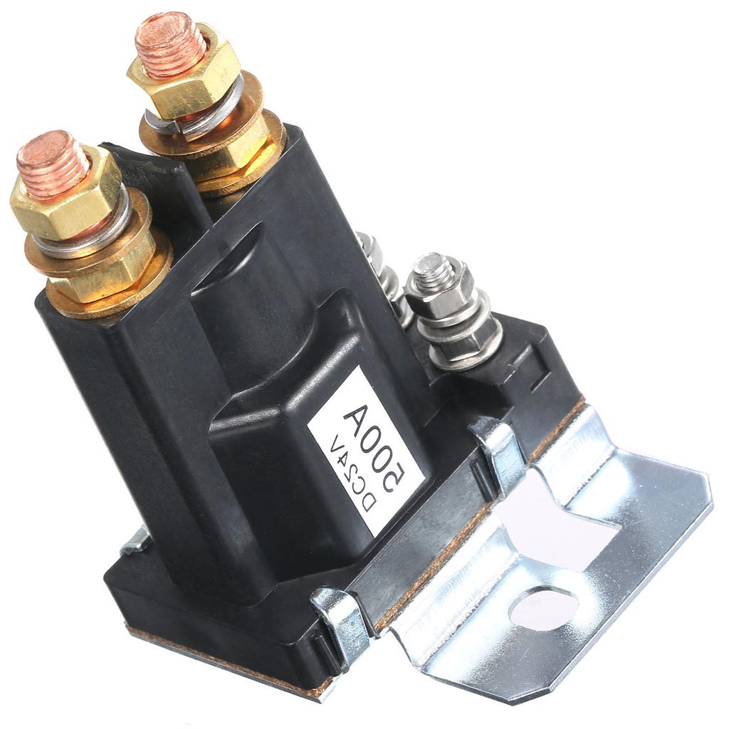 Portable 24V 500A Large Current DC Relay Dual Cells Isolator Forklift Motor Contactor