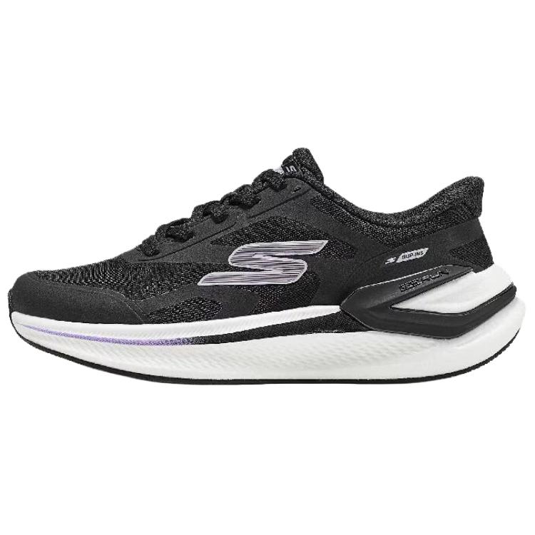 Skechers Go Series Durable Comfortable Low Top Running Shoes Women sneaker Black 129782-BLK 39