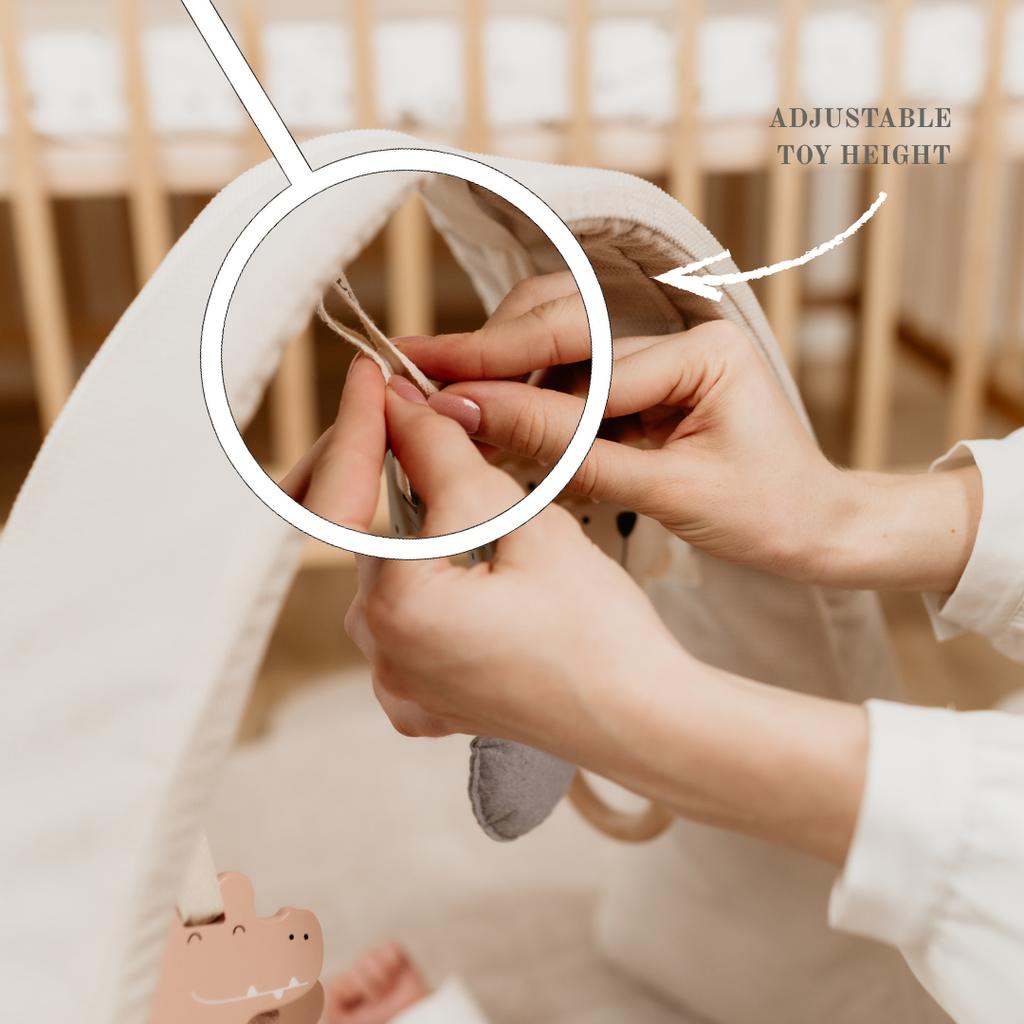 Modular Baby Nest With Sounds & Toys 4 In 1 Sand