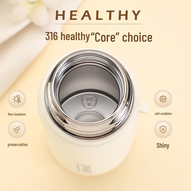 Snoopy 630ML Portable Insulated Mug with Handle