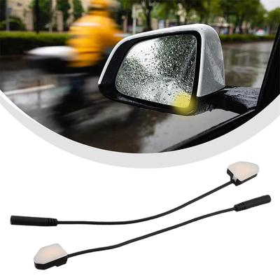 2Pcs Car Blind Spot Detection System BSD Lens Light Alarm Safety Driving Warning