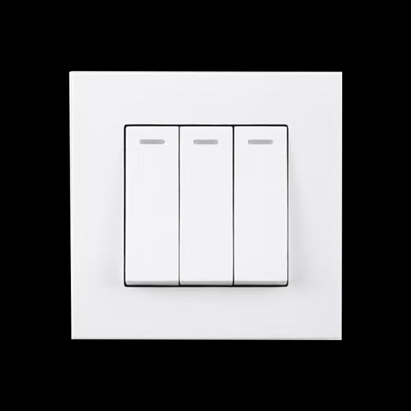 Lantuan Three-Gang Two-Way Switch Panel