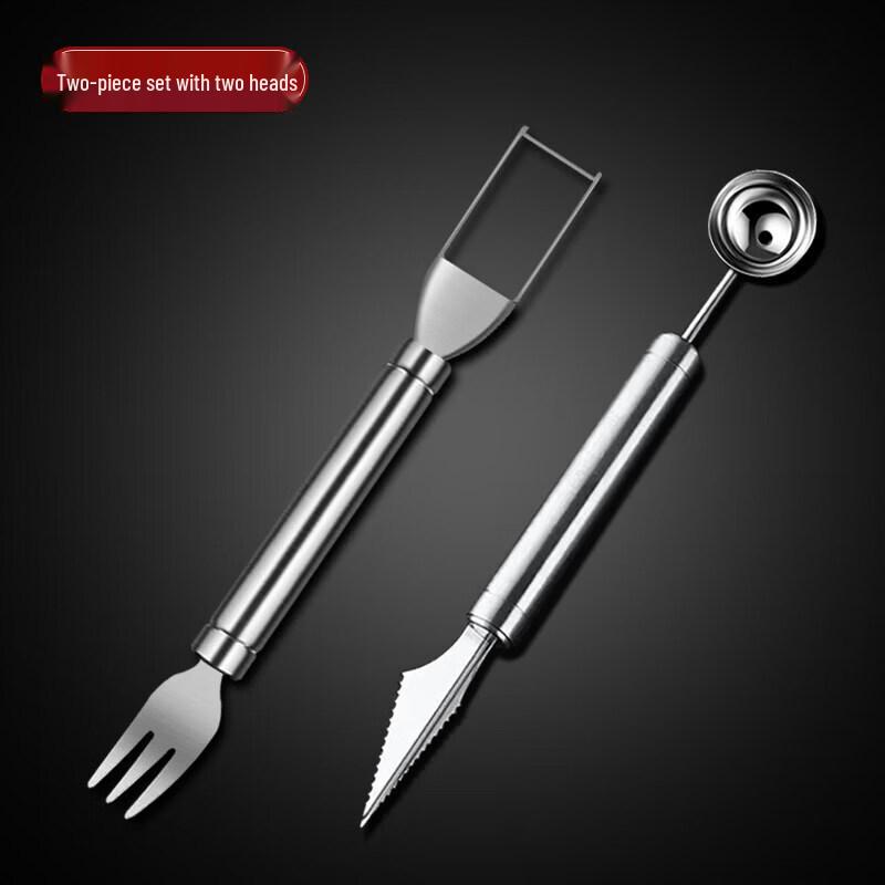 304 Stainless Steel Fruit Carving & Baller Tool Set