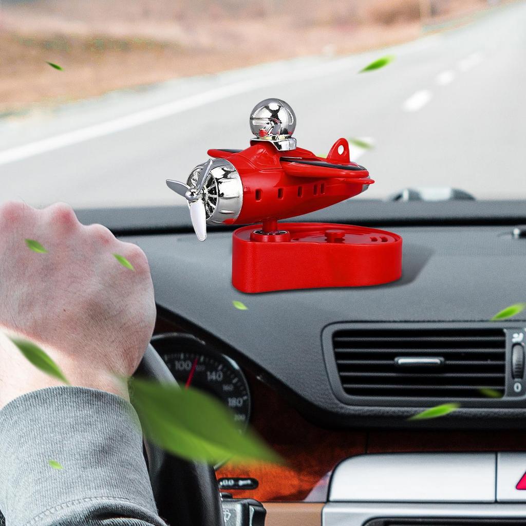 Long Lasting Car Air Freshener Solar Car Diffuser Plane Air Freshener Fragrance Aromatherapy Vehicle Interior Decor For