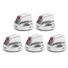 Quick Attaching Replacement Knob Gas Cooker Control Handle Replacement Multipurpose Suitability Steel Strong Build