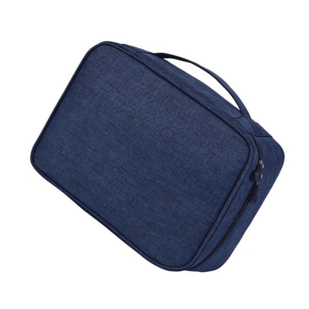 Electronics Organizer Travel Bag for Cable Accessories Storage Bag Pouch Free Separated Space Waterproof for Cable Cord