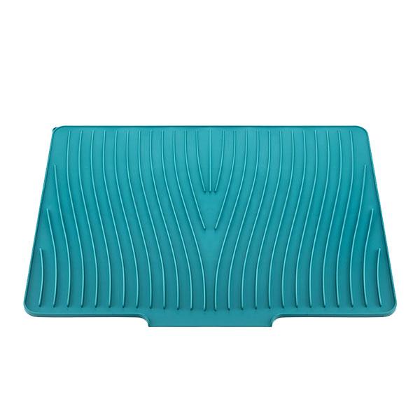 Silicone Tableware Drain Mat Anti Slip Sink Mat Slope Guide Bowl Dish Drying Filter Mat Heat Resistant Pad Kitchen Accessorie