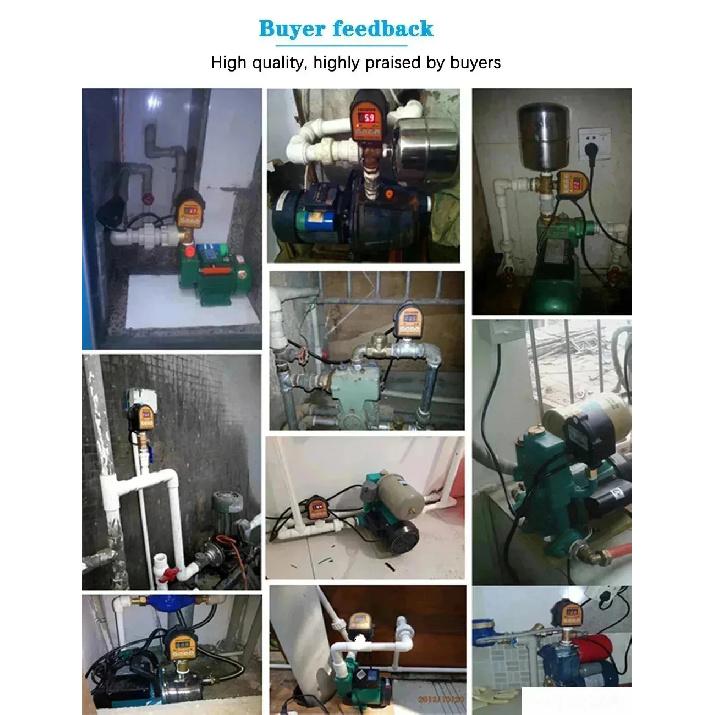1 Stück 220V 110V Automatischer Elektronischer Digitalanzeige Druckreglerschalter WPC-10 Öl Wasser Druckboosterpumpe Luftkompressor Vakuum