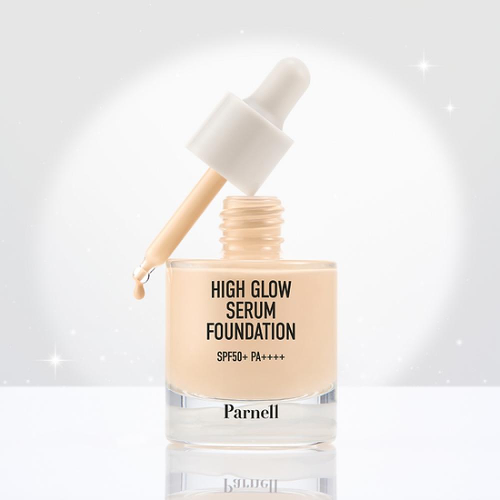 Parnell High Glow Serum Foundation 30ml Sfp50+ Pa++++ 2 Colors