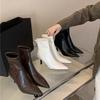 Fashion High Heel Pointed Toe Women Ankle Boots Autumn Winter Ladies Elegant Party Short Botas Zapatos De Mujer