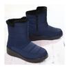 Women's Cotton Shoes Winter New Style with Plush and Thick Snow Boots, Waterproof and Anti Slip, One Foot Cotton Boots