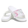 Crocs Lightweight Tie-Dye Print Slide Sandals Unisex Sandals White 207411-94S
