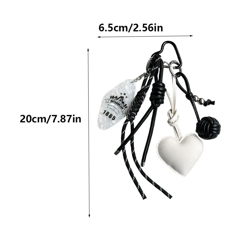 Yogodlns Heart Shape Mini Backpack Hanging Handbag Pendant Bag Pendant Bags Accessories