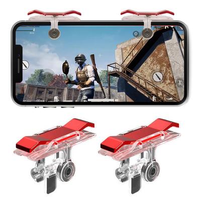 1 Pair PUBG Auxiliary Button Mobile Game Controller Handle Fast Pressure Gun Left And Right Available