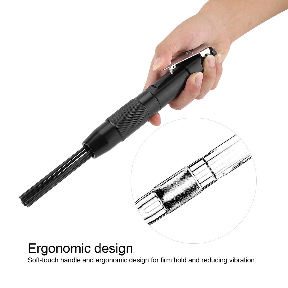 12 Needle Scaler Air Pneumatic Rust Corrosion Slag Removing Deburring Tool