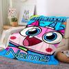 Customiz Name Personality UniKitty Blanket Soft &Warm Sofa Office Bed Travel Lunch Break Blanket, Gift Suitable All Seasons